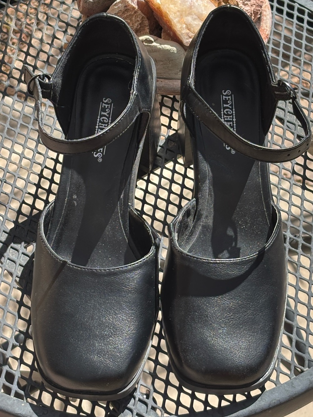 Seychelles Raquel Mary Jane Platform Heels Size 8.5